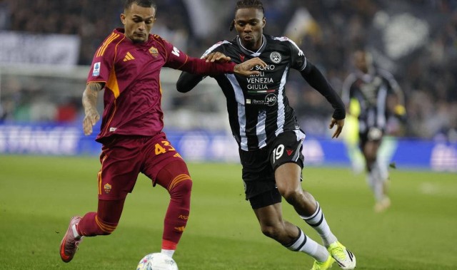 天助国米：意甲第11名乌迪内斯爆冷击败罗马，后者基本退出争冠行列