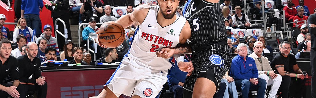 坎宁安27+6+11班凯罗18+6+8 活塞胜魔术总分扳成1-1