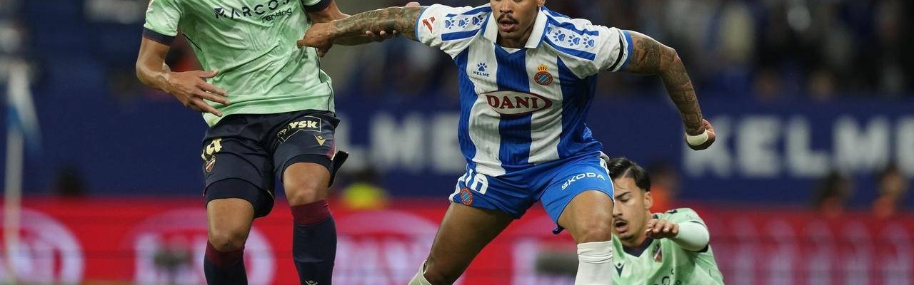 随着10人西班牙人0-0西甲倒数第二，西甲最新积分榜出炉