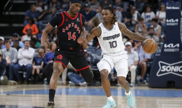 巴雷特25分英格拉姆17+7 博伊尔斯19分猛龙送灰熊3连败